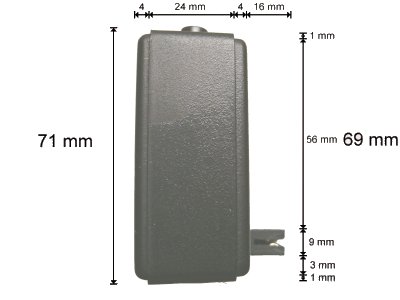 Lateral interface view